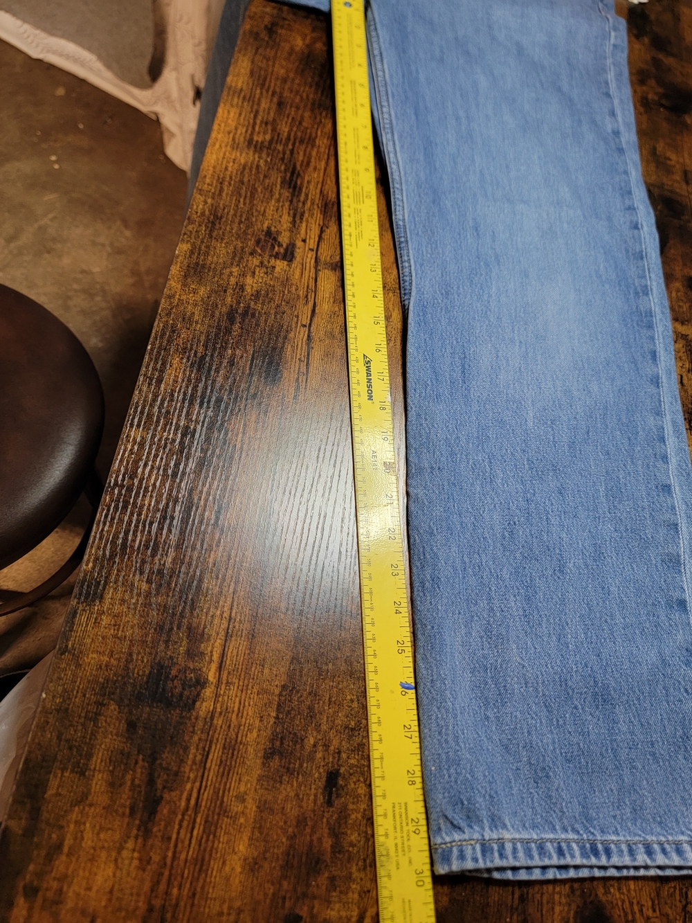Levi's Low Pro Straight Jeans - Picture 10 of 12